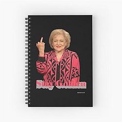 Betty White Spiral Notebook