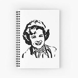 RIP Betty White 1922-2021 Notebook