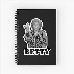 Betty White Spiral Notebook