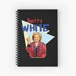 Betty White Famous Notebook