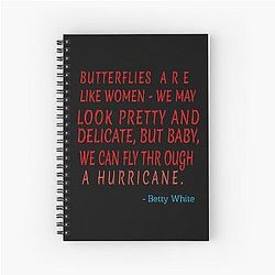 Betty White RIP 2022 Spiral Notebook