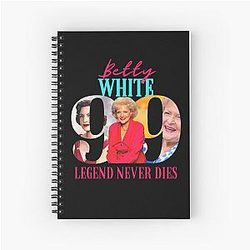 Betty White Spiral Notebook