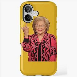 Betty White iPhone Tough Case