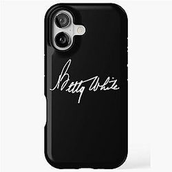 Betty White Signature iPhone Case