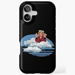 Betty White Giving the Finger in Heaven iPhone Tough Case