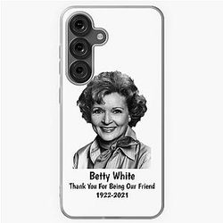 Thank You for Being Our Friend Betty White Samsung Galaxy Soft Case