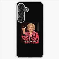Betty White, Happy 99th Birthday Betty White - Beauty and Sleep, Funny Quote Tshirt Samsung Galaxy Soft Case