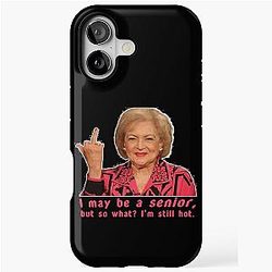 Betty White iPhone Tough Case