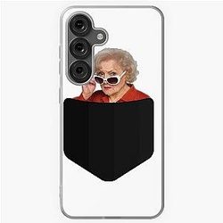 Betty White Pocket Shirt Samsung Galaxy Case