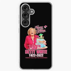 Happy Birthday Betty White 1922 2022 Samsung Galaxy Soft Case