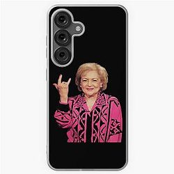 Funny Betty White meme Samsung Galaxy Soft Case