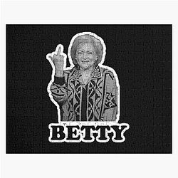 Betty White Middle Finger Puzzle