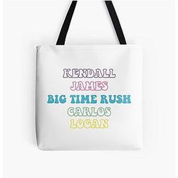 Big Time Rush Name Tote Bag