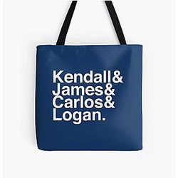 Big Time Rush List All Over Print Tote Bag