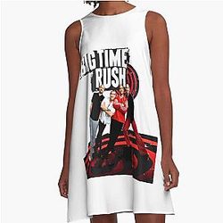 Big Time Rush Tour 2025 A Line Dress