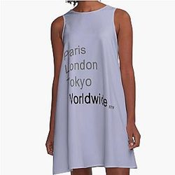 Worldwide Big Rush A-Line Dress