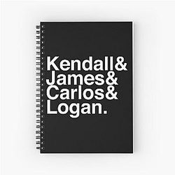 Big Time Rush Spiral Notebook