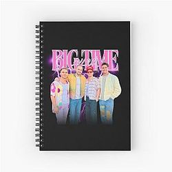 Big time rush rose met bliksem Spiral Notebook