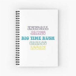 Big Time Rush Spiral Notebook