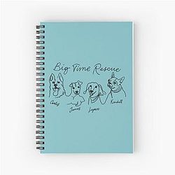 Big Time Rush Merch Spiral Notebook