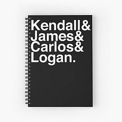 Big Time Rush Spiral Notebook