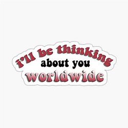 Big Time Rush worldwide lyric Sticker