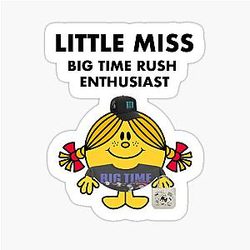 Little Miss Time Rush Enthusiast Sticker