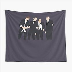 Big Time Rush Gift For Music Fan Tapestry