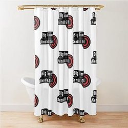 Big Time Kendall Girl Active Shower Curtain