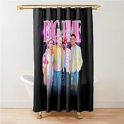 Big Time Rush Meets Lightning Shower Curtain