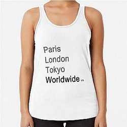 Worldwide Big Time Rush Racerback Tank