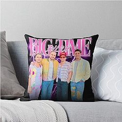 Big time rush met bliksem Throw Pillow