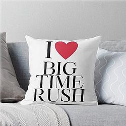 Big Time Rush Throw Pillow