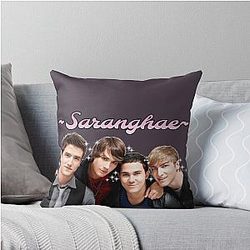 Big Time Rush Kpop Throw Pillow
