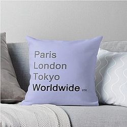 Worldwide Big Time Rush Throw Pillow