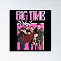 Big Time Rush vintage art Poster