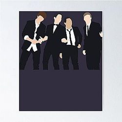 Anniversary Gift for Music Fan of Big Time Rush Poster