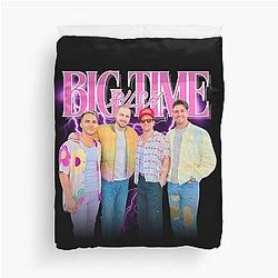 Big City Rush was Hit by Lightning Duvet Cover