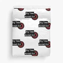 Big Time Girl Duvet Cover