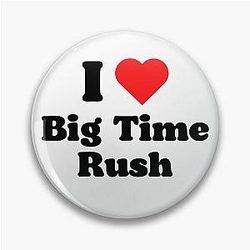 I Love Big Time Rush Pin