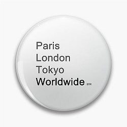Worldwide Big Time Rush Pin