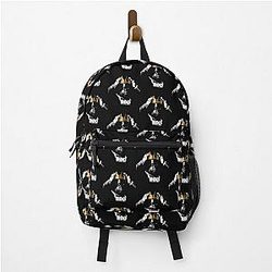 Rococo Big X Silhouette Grunge Backpack