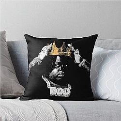 I Am King BigXthaPlug Throw Pillow