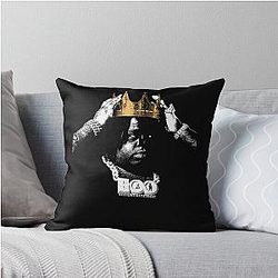 Rococo Big-X Silhouette Throw Pillow