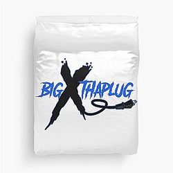Big X, The Plug, American Rapper Duvet Cover