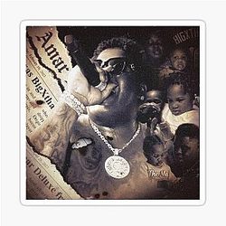 Big XtH aPlug - AMAR (Deluxe) album 2023 Sticker