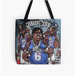 Big X tha Plug - MEET THE SIXERS album 2024 All Over Print Tote Bag