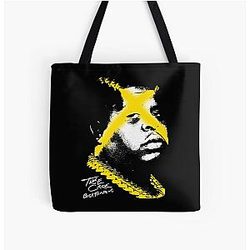 Grunge Style Big Over Print Tote Bag