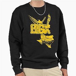 Rustic Big Xtha Plug Silhouette Necklaces Pullover Sweatshirt