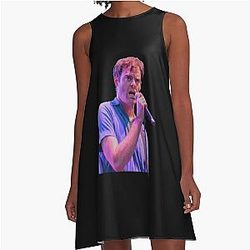 Bill Hader Test Pattern A Line Dress